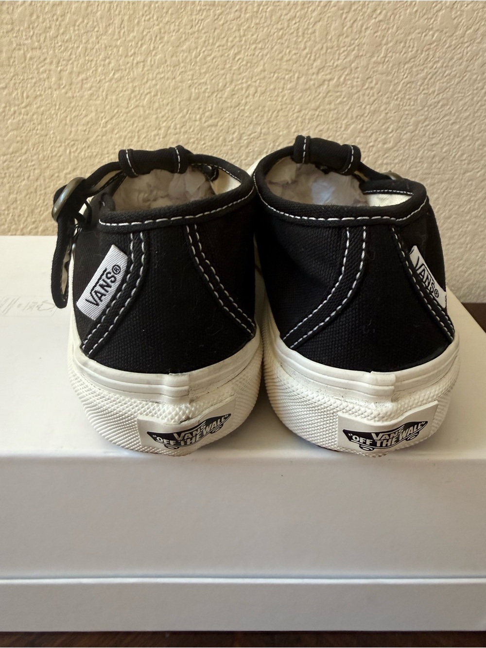 Vans Style 93 Mary Jane Buckle Black Canvas Women's Sneakers - Picture 7 of 12